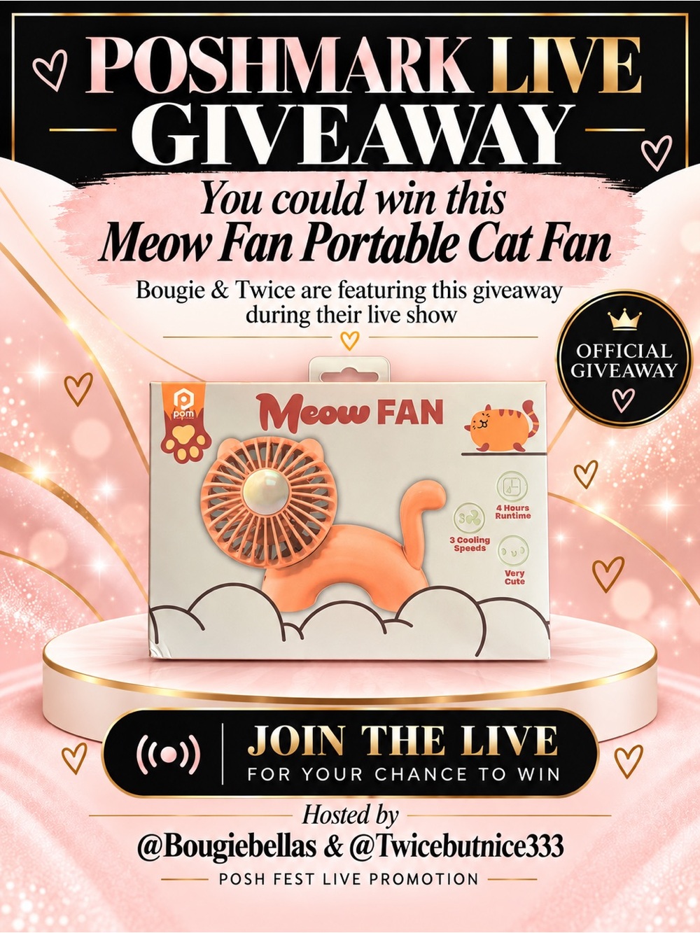 Bougie Bella's PoshFest Live Giveaway 🐶 👑 🐪 💖 - Picture 6 of 14